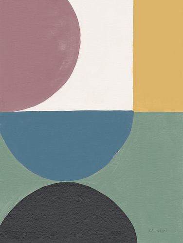 Colorful Retro Abstract V, Danhui Nai