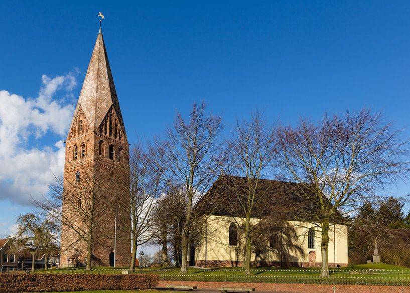 Hervormde kerk met vrijstaande toren in Schildwolde par Arline Photography