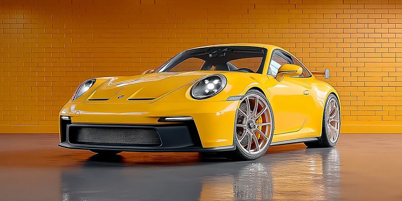 Porsche 911 GT uit 2024 van PixelPrestige