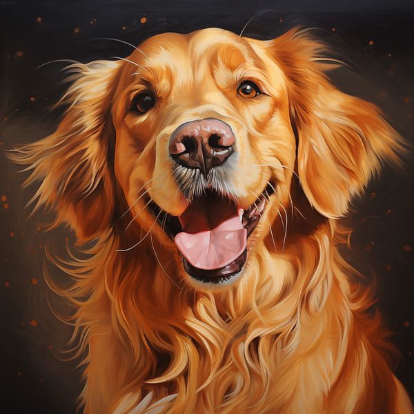 Golden retriever by Black Coffee