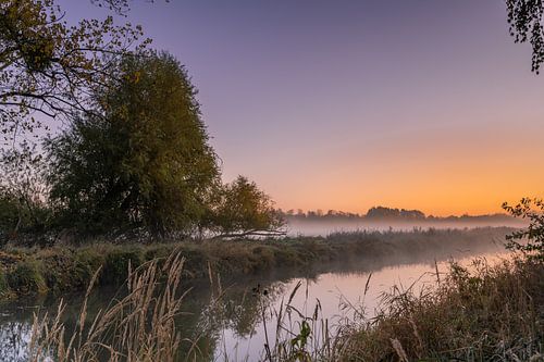 Lever de soleil à l'Aller