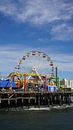Santa Monica Pier, Los Angeles, USA von Joost Jongeneel Miniaturansicht