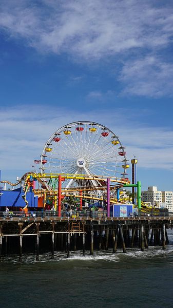 Santa Monica Pier, Los Angeles, USA von Joost Jongeneel