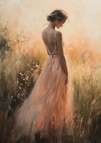 Sanfter Sonnenuntergang