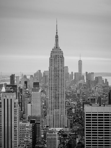 Empire State Building – New York in Schwarzweiß
