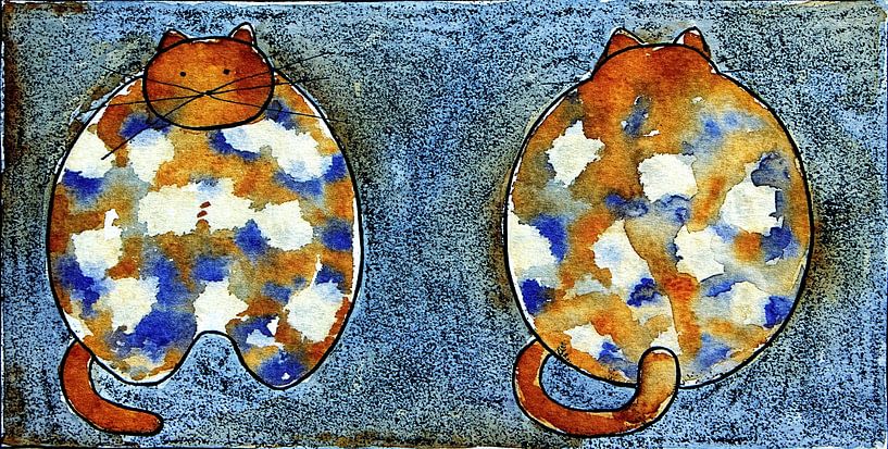 TURTLE CAT by Ans de Bie