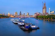 London met de nacht op komst van Johan Vanbockryck thumbnail