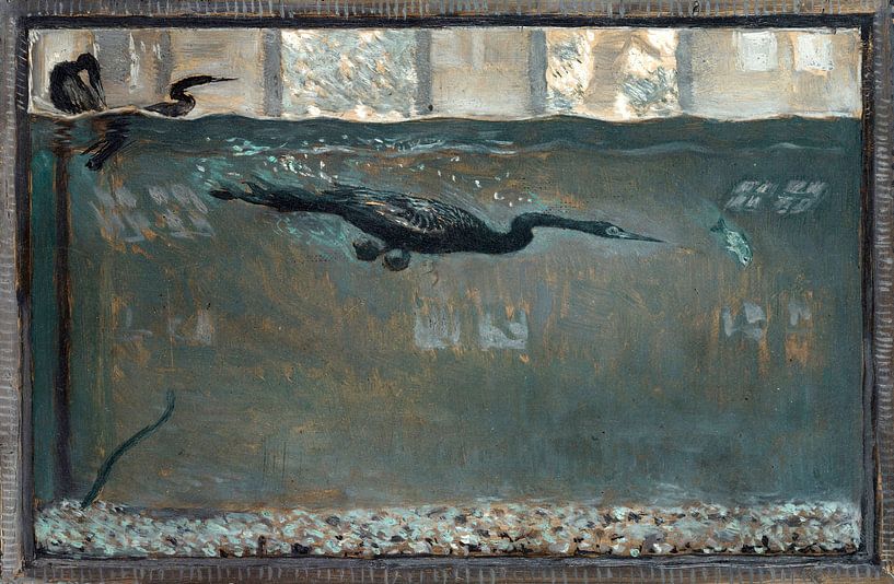 Taucherscharbe, Vogel, Otto H. Bacher, 1921 von Atelier Liesjes