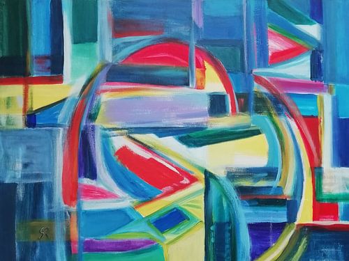 Peinture par champs de couleurs