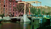 Entrepot dock in tri-colour shot