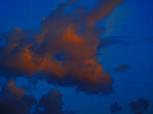 dragon in the sky