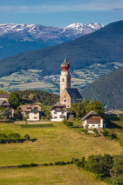Blick auf Mittelberg am Ritten, Südtirol von Christian Müringer