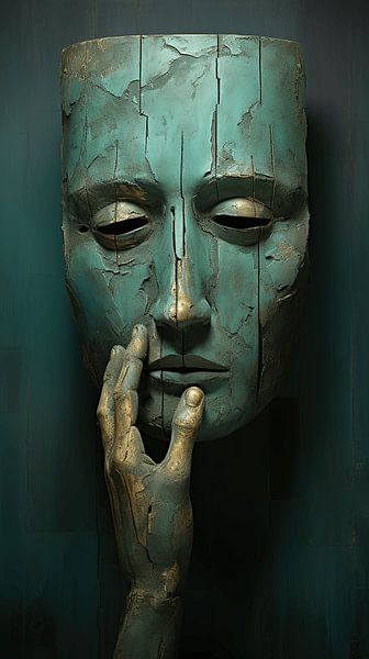 Gilded Mirage by Art Lovers