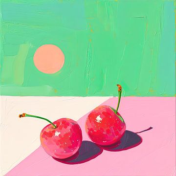 Cherries in Summer Light by ByNoukk