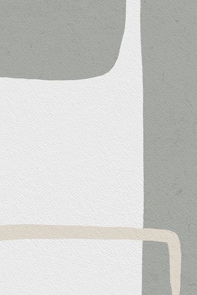 Abstraktes Design mit gedämpften Tönen von uplusmestudio 