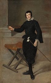 Portrait of the Jester Calabazas, Diego Velázquez