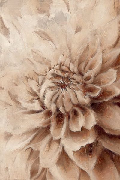 Dahlie | Terrakotta von Kanzo