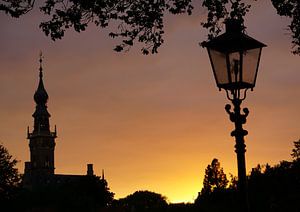 Zonsondergang in Veere