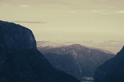 Fjordmorgen in Südnorwegen