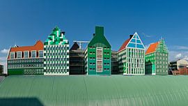 City hall at Zaandam, Holland by Rene van der Meer