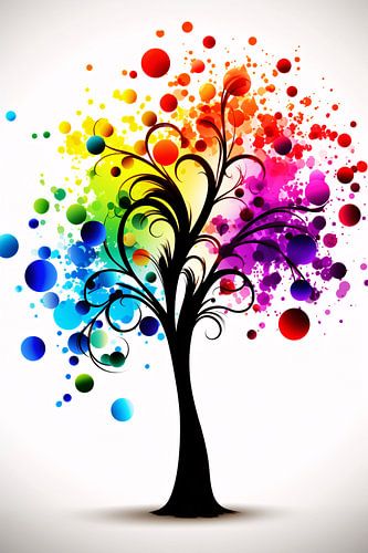 Kleurrijk Levensboom