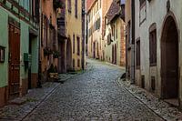 Cosy colourful street