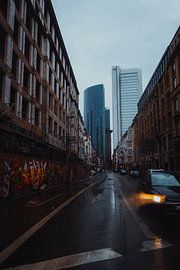 Rain in Frankfurt by Stefan Spoelstra