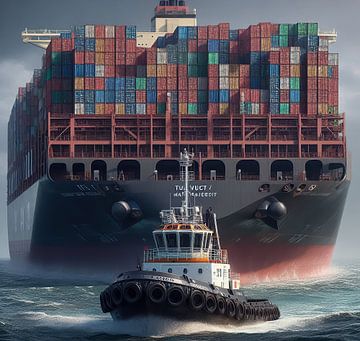 Op de Elbe van Kay Weber