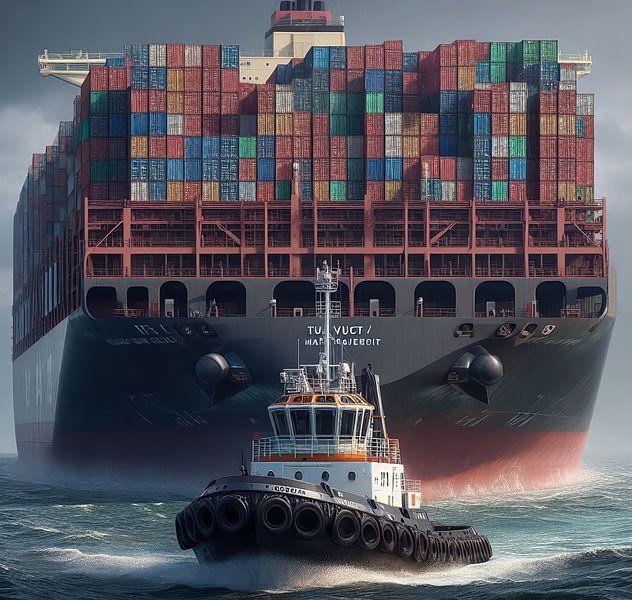 Op de Elbe van Kay Weber