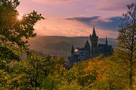 Kasteel van Wernigerode,  Saksen-Anhalt, Duitsland van Henk Meijer Photography thumbnail