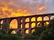 Die Göltzschtalbrücke, ein beeindruckendes Viadukt. von fotoping Miniaturansicht