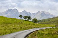 Spectaculair zicht op de Cuillins op Skye in Schotland van Rob IJsselstein thumbnail