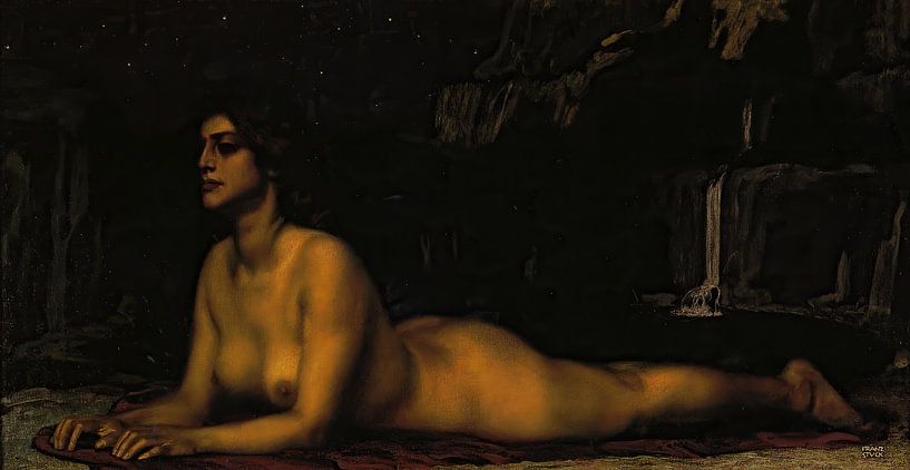 Franz von Stuck - Sphinx (1904) von Peter Balan