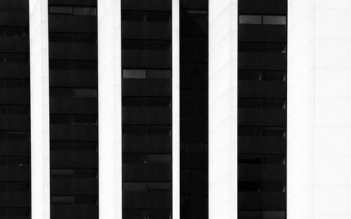 Abstract rotterdam in zwartwit II
