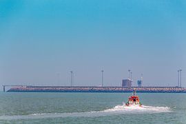 The gas open on the North Sea at Ostend by didier de borle