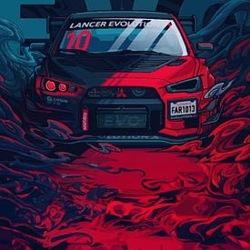Mitsubishi Lancer Evolutie van Demiourgos