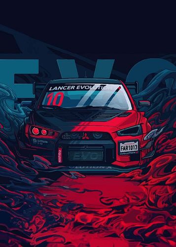 Mitsubishi Lancer Evolution von Demiourgos