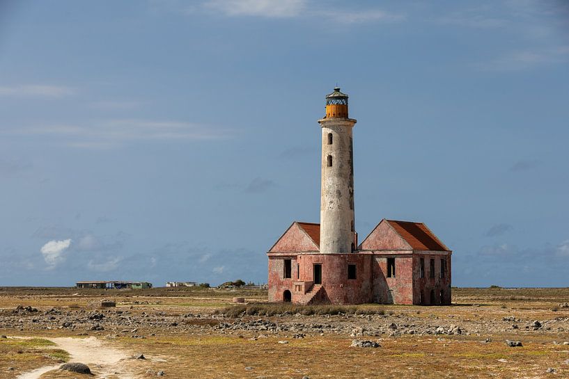Old lighthouse on Klein curacao by Janny Beimers