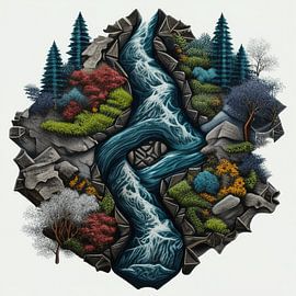 Fluss der Träumerei von Vythryd Arts