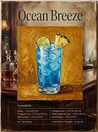 Ocean Breeze Cocktail