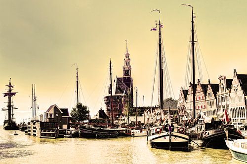 Hoorn Haven Noord-Holland Nederland