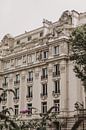Gebäudefassade Paris von Amber den Oudsten Miniaturansicht