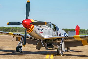 North American P-51C Mustang der Tuskegee Airmen.