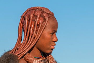 Himba meisje van Cees van Vliet