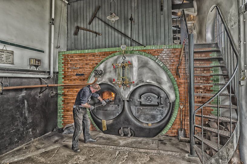 steam pumping station by Frank van Middelkoop