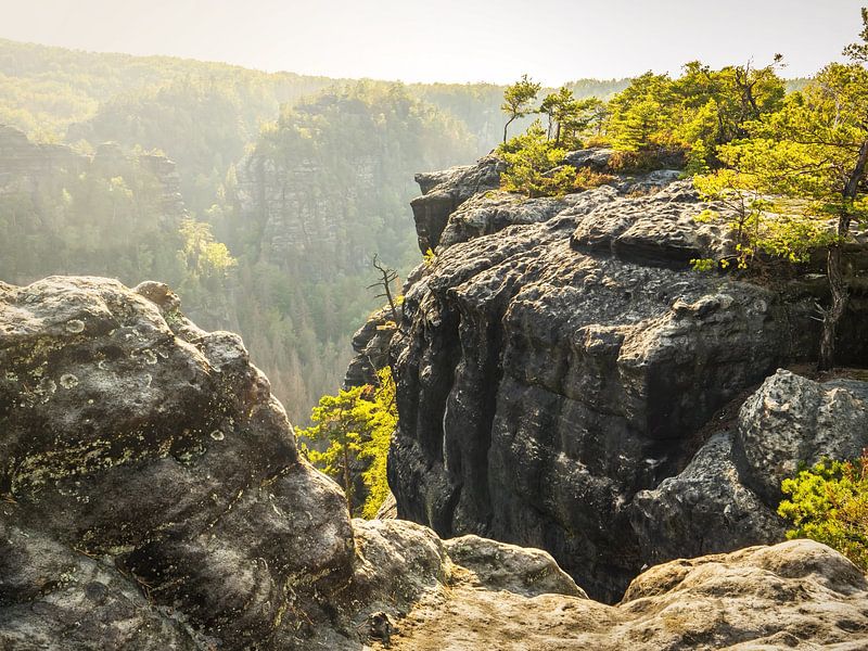 Bärenhornaussicht, Sächsische Schweiz - Kleines Bärenhorn von Pixelwerk