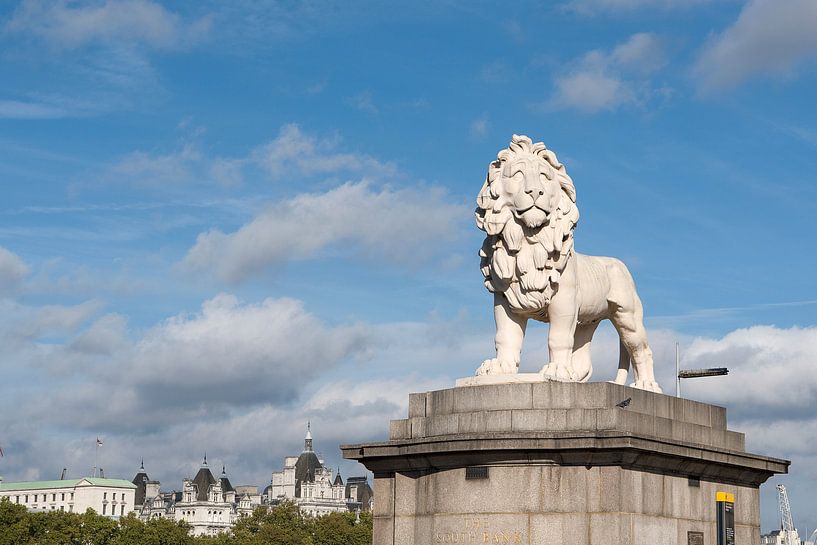 Bild des Löwen der South Bank von Elles Rijsdijk