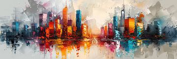 Stadt Kurzfassung von ARTEO Gemälde