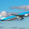 Le Boeing 777-300 de KLM a décollé. sur Jaap van den Berg