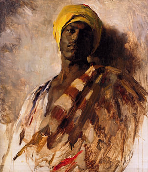 Bewaker van de harem, Frank Duveneck